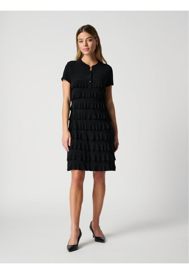 Joseph Ribkoff Sukienka koktajlowa 211350NOS Czarny Regular Fit. Kolor: czarny. Materiał: syntetyk. Styl: wizytowy