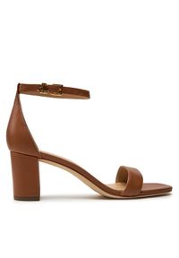 Lauren Ralph Lauren - LAUREN RALPH LAUREN Sandały 802927949002 Brązowy. Kolor: brązowy. Materiał: skóra #1