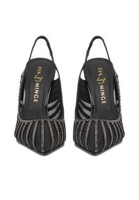 Eva Minge Szpilki EO-AVA-E373-70H-C183Y1 Czarny. Kolor: czarny. Materiał: syntetyk, materiał. Obcas: na szpilce #3