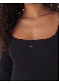 Tommy Jeans Sukienka codzienna DW0DW21915 Czarny Slim Fit. Okazja: na co dzień. Kolor: czarny. Materiał: syntetyk. Typ sukienki: proste. Styl: casual #5