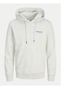 Jack & Jones - Jack&Jones Bluza Alvis 12256847 Szary Standard Fit. Kolor: szary. Materiał: bawełna #3