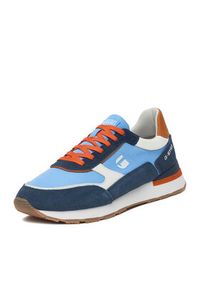 G-Star RAW - G-Star Raw Sneakersy EO-LUK-01 Niebieski. Kolor: niebieski. Materiał: skóra, zamsz #4