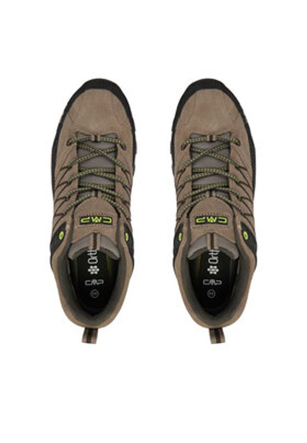 CMP Trekkingi Rigel Low 3Q13247 Brązowy. Kolor: brązowy. Materiał: zamsz, skóra