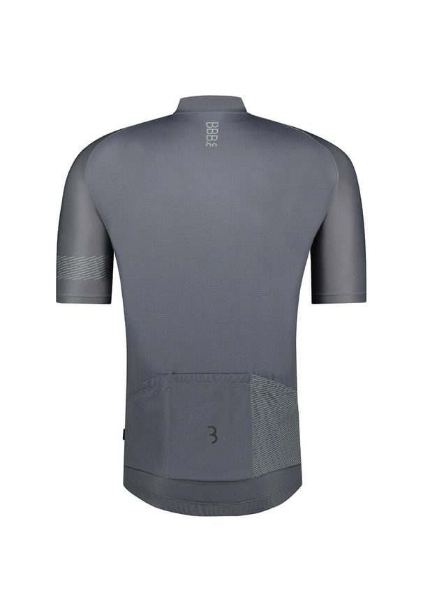 BBB CYCLING - Koszulka rowerowa BBB ComfortFit 2.0 jersey s.s.. Kolor: szary. Materiał: jersey. Sport: kolarstwo