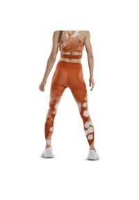 Długie legginsy sportowe do biegania CEP limitowana kolekcja Bloom damskie. Kolor: pomarańczowy, biały, wielokolorowy. Długość: długie. Sport: bieganie, fitness