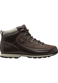 Buty Helly Hansen The Forester M 10513-708 brązowe. Kolor: brązowy. Materiał: guma, syntetyk, materiał, skóra. Szerokość cholewki: normalna. Sezon: zima