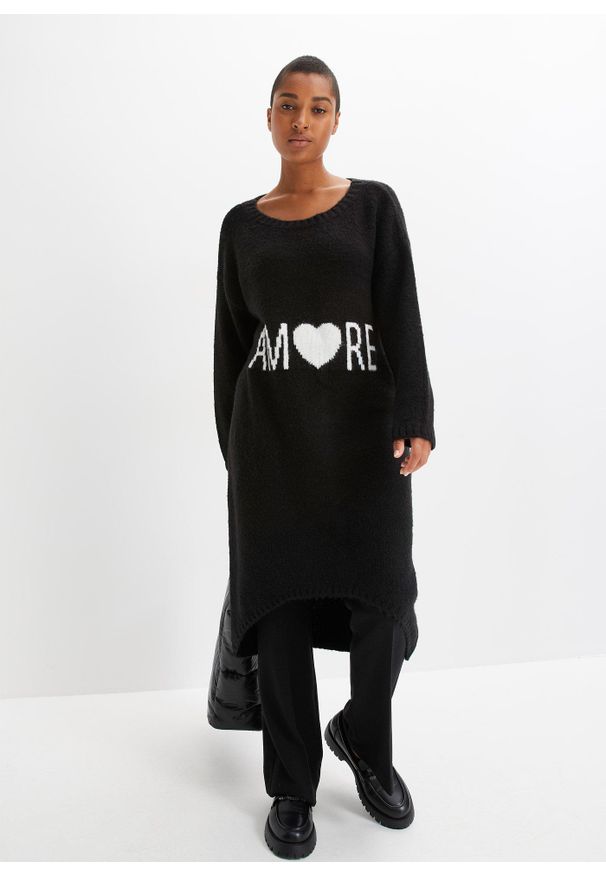 bonprix - Legginsy ze sztucznej skóry. Kolor: czarny. Materiał: skóra