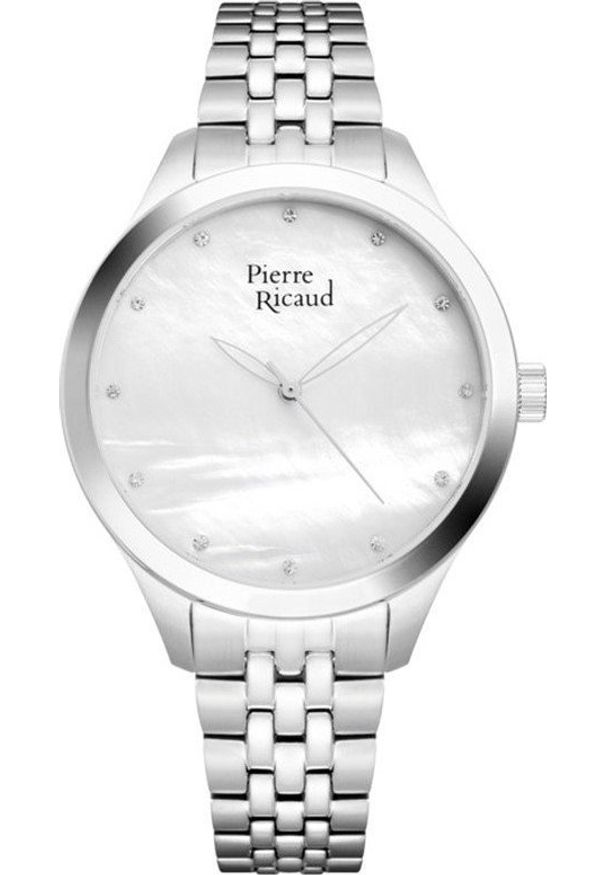 Zegarek Pierre Ricaud Zegarek damski Pierre Ricaud P22063.514FQ CYRKONIE srebrny. Kolor: srebrny