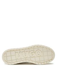 Hugo - HUGO Sneakersy Lyssa 50536343 Biały. Kolor: biały. Materiał: skóra