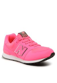 New Balance Sneakersy GC574IN1 Różowy. Kolor: różowy. Materiał: skóra. Model: New Balance 574 #2