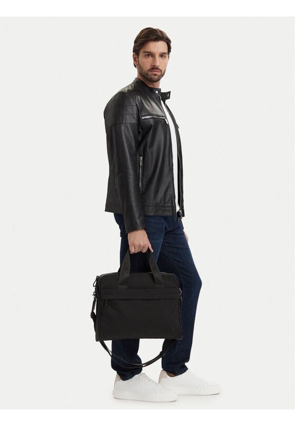 Karl Lagerfeld - KARL LAGERFELD Torba na laptopa A4M30191 Czarny. Kolor: czarny. Materiał: materiał