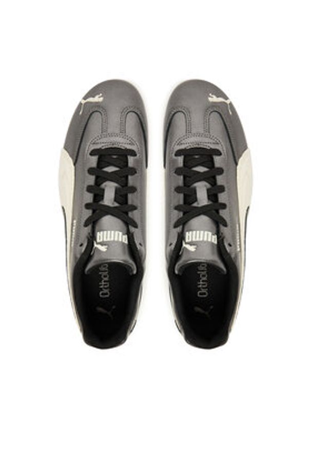 Puma Sneakersy Speedcat Metallic 403689 02 M Srebrny. Kolor: srebrny. Materiał: skóra