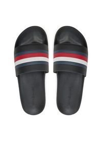 TOMMY HILFIGER - Tommy Hilfiger Klapki FM0FM05233 Czarny. Kolor: czarny