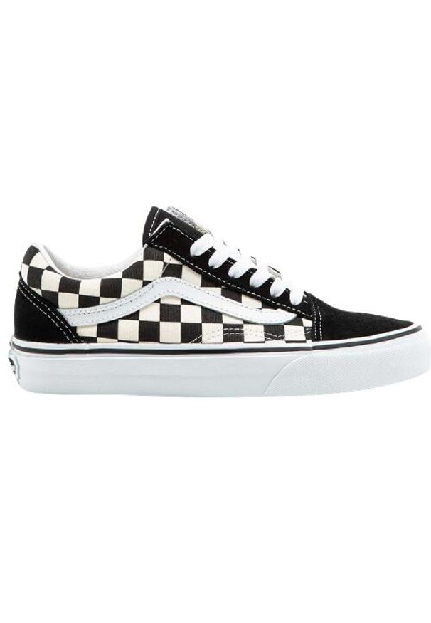 Buty na deskorolkę dla dzieci Vans Old Skool. Kolor: biały, wielokolorowy, czarny. Model: Vans Old Skool. Sport: skateboard