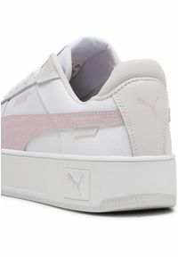 Puma - Sneakersy damskie Carina Street PUMA White Rose Mauve Feather Gray Pink. Kolor: biały, wielokolorowy, różowy, szary. Sport: turystyka piesza