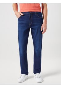 Męskie Spodnie Jeansowe Wrangler Texas Slim Night Shade 112350865, W31 L34. Kolor: niebieski. Styl: elegancki #1