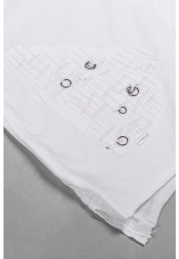 Barbarossa Moratti T-shirt | BM-SS1709-1-31 | Mężczyzna | Biały. Kolor: biały. Materiał: bawełna. Długość: długie