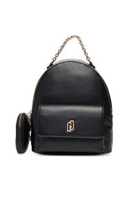 Liu Jo Plecak M Backpack AF5324 E0077 Czarny. Kolor: czarny. Materiał: skóra #4