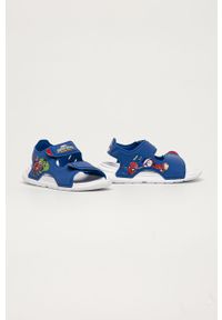 Adidas - adidas - Sandały dziecięce. Zapięcie: rzepy. Kolor: niebieski. Materiał: syntetyk, materiał #2