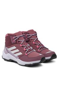 Adidas - adidas Trekkingi Terrex Ax4r Mid IF6524 Brązowy. Kolor: brązowy. Materiał: materiał #8