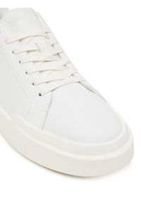Calvin Klein Sneakersy Chunky Cupsole Laceup Lth Wn YW0YW01947 Biały. Kolor: biały. Materiał: skóra