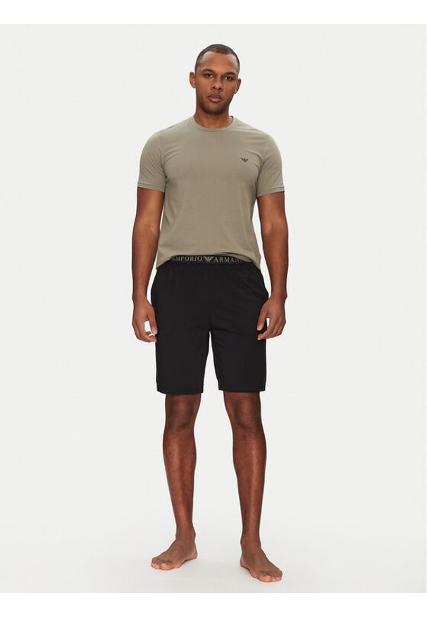 Emporio Armani Underwear Piżama EM000400 AF10776 M7027 Kolorowy Regular Fit. Materiał: bawełna. Wzór: kolorowy