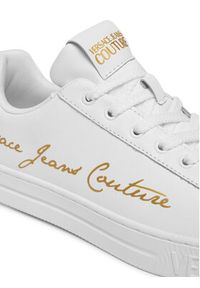Versace Jeans Couture Sneakersy 80VA3SKL ZPB77 G03 Biały. Kolor: biały. Materiał: skóra #6