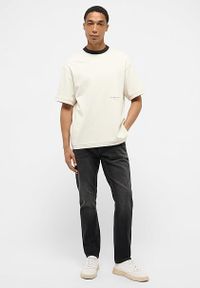 Mustang - Męskie Spodnie Jeansowe MUSTANG Oregon Slim K Denim Black 1015871 4000 503 #6