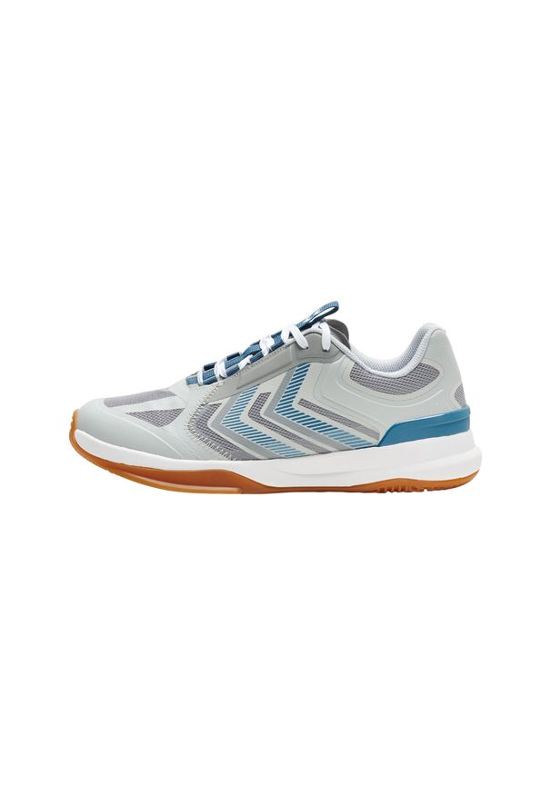 Buty do treningu biegowego Hummel hmlINVENTUS Reach LX. Zapięcie: sznurówki. Kolor: wielokolorowy, fioletowy, niebieski, szary. Materiał: materiał, syntetyk, tkanina. Szerokość cholewki: normalna. Sport: turystyka piesza, fitness