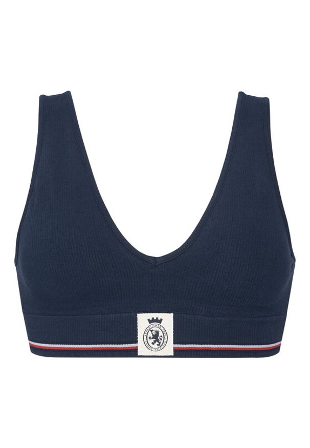 TOMMY HILFIGER - Tommy Hilfiger Biustonosz top UW0UW06062 Granatowy. Kolor: niebieski. Materiał: bawełna