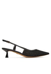 Aldo Sandały Elegant 13922017 Czarny. Kolor: czarny. Materiał: materiał