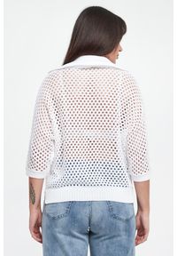 Joseph Ribkoff - Sweter damski ażurowy JOSEPH RIBKOFF. Wzór: ażurowy #3