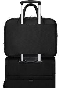 Samsonite 147141 1041 15.6'' PRO-DLX 6 czarny. Kolor: czarny. Materiał: skóra, materiał. Wzór: kolorowy. Styl: elegancki, biznesowy #4