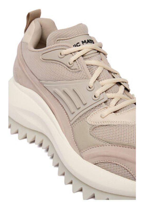 Vic Matié Sneakersy 1F2100D_HD22BPFTI27 Szary. Kolor: szary. Materiał: materiał