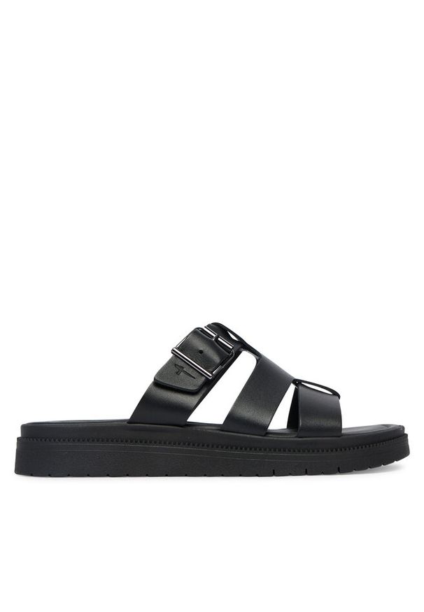 Klapki Tamaris. Kolor: czarny