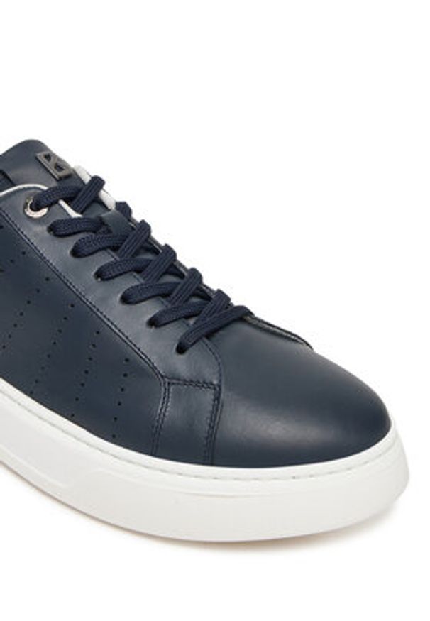 Bogner Sneakersy Milan 19 12520045 Granatowy. Kolor: niebieski. Materiał: skóra