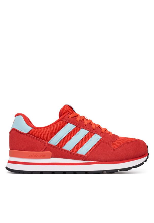 Adidas - adidas Sneakersy ZX 500 RS KI1529 Czerwony. Kolor: czerwony. Materiał: zamsz, skóra. Model: Adidas ZX