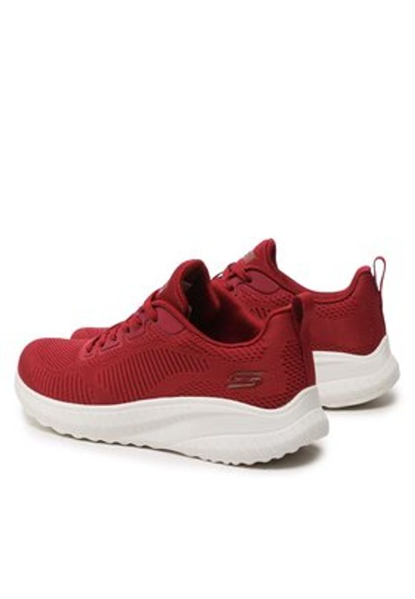 skechers - Skechers Sneakersy BOBS SPORT Face Off 117209/RED Czerwony. Kolor: czerwony. Materiał: materiał, mesh. Model: Skechers Sport