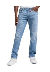 Lee Jeansy 112367189 Niebieski Slim Fit. Kolor: niebieski