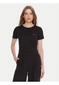 BOSS T-Shirt C_Esogo_4 50549184 Czarny Regular Fit. Kolor: czarny. Materiał: bawełna