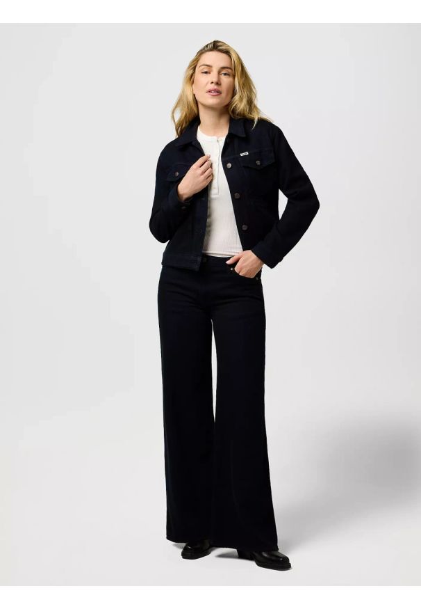 Wrangler - DAMSKIE SPODNIE WRANGLER WORLD WIDE COBALT CRUSH 112371180