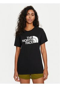 The North Face T-Shirt Easy NF0A87N9 Czarny Relaxed Fit. Kolor: czarny. Materiał: bawełna
