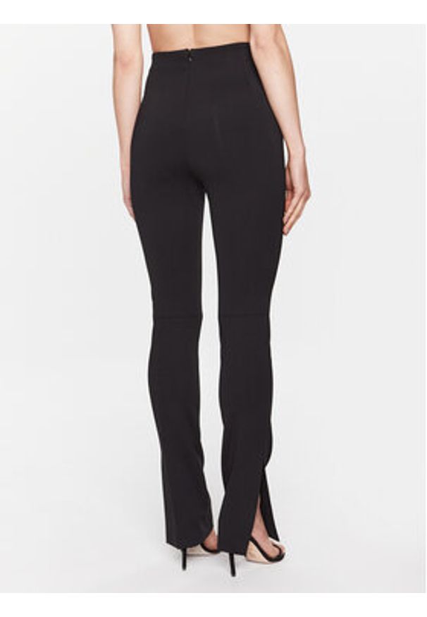 Pinko Spodnie materiałowe 100542 A0HM Czarny Regular Fit. Kolor: czarny. Materiał: syntetyk, wiskoza