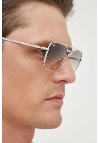 Ray-Ban okulary przeciwsłoneczne 0RB3636.003/3255 kolor srebrny. Kolor: srebrny #7