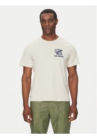 Element T-Shirt ELYZT00518 Beżowy Regular Fit. Kolor: beżowy. Materiał: bawełna #4