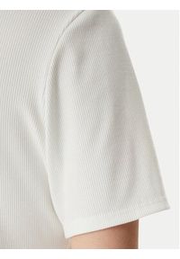 Morgan Polo 251-DROSSO Biały Regular Fit. Typ kołnierza: polo. Kolor: biały. Materiał: syntetyk #4