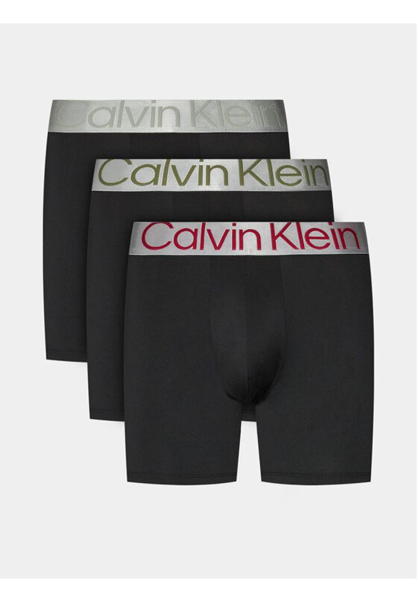 Calvin Klein Underwear Komplet 3 par bokserek 000NB3131A Czarny. Kolor: czarny. Materiał: bawełna