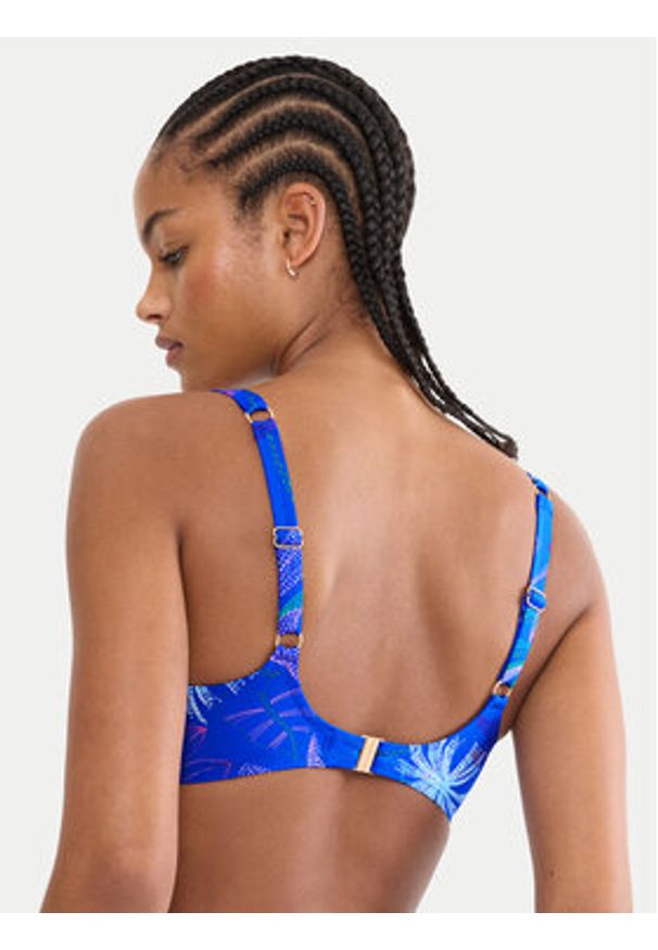 Triumph Góra od bikini Summer Tropics 10226537 Niebieski. Kolor: niebieski. Materiał: syntetyk