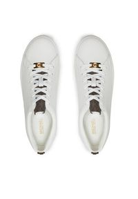 MICHAEL Michael Kors Sneakersy Keaton Lace Up 43R4KTFS2L Biały. Kolor: biały. Materiał: skóra #6