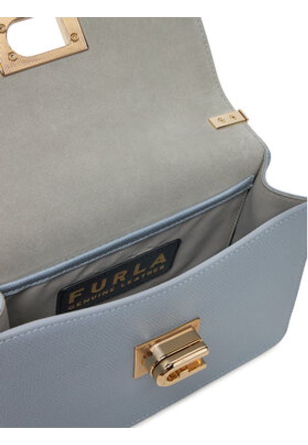 Furla Torebka 1927 BAFKACO ARE000 55000 Szary. Kolor: szary. Materiał: skórzane